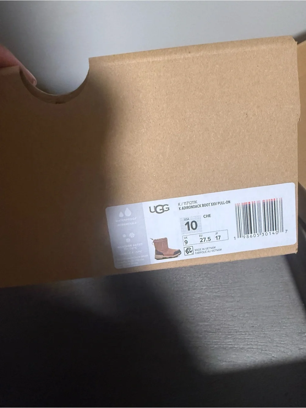 Toddler Boy UGG Chestnut Pull-On Ankle Boot